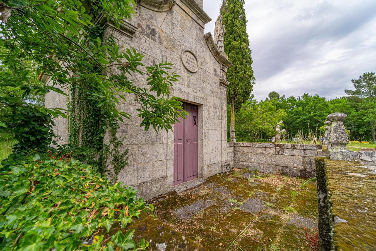 Casa Rural Pazo San Damian Amoeiro Exteriör bild