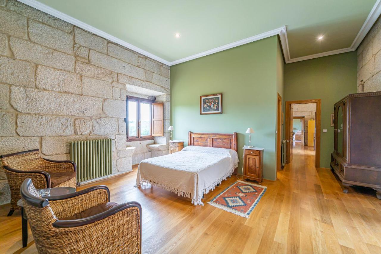 Casa Rural Pazo San Damian Amoeiro Exteriör bild