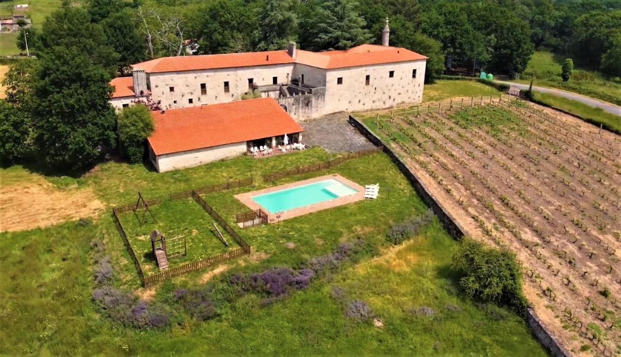 Casa Rural Pazo San Damian Amoeiro Exteriör bild