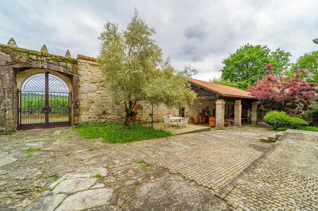 Casa Rural Pazo San Damian Amoeiro Exteriör bild